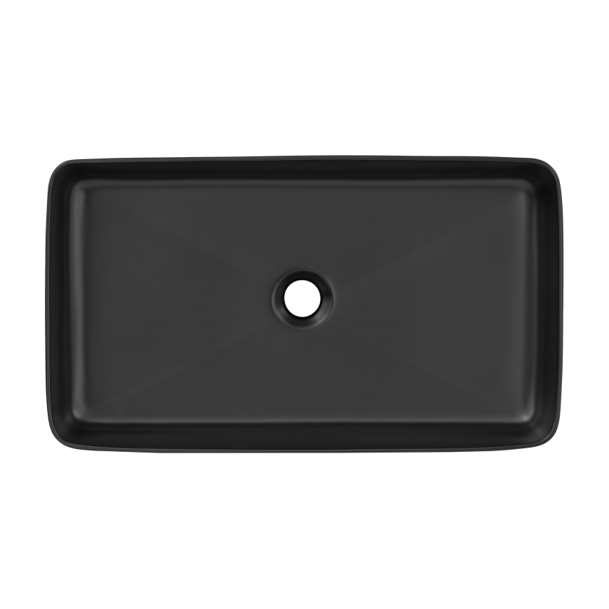 COMAD UM-6275 SLIM 60 BLACK DP - Kraanikauss töötasapinnale SLIM 61x34 cm keeramika/matt must