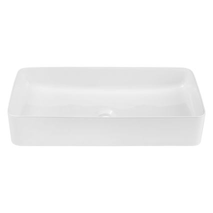 COMAD UM-6275 SLIM 60 VALGE DP - Kraanikauss töötasapinnale SLIM 61x34 cm keeramika/läikiv valge