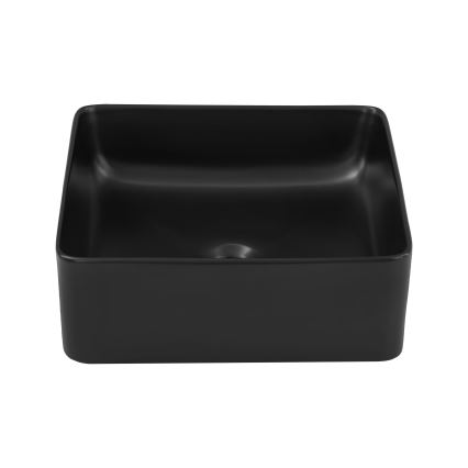 COMAD UM-6276 SLIM 40 BLACK DP - Kraanikauss töötasapinnale SLIM 37x37 cm keeramika/matt must