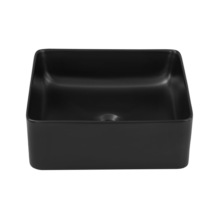 COMAD UM-6276 SLIM 40 BLACK DP - Kraanikauss töötasapinnale SLIM 37x37 cm keeramika/matt must