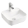 COMAD UM-6288 MAGIC 40 DP - Kraanikauss töötasapinnale MAGIC 40x40 cm keeramika/läikiv valge
