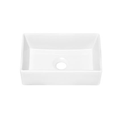 COMAD UN-GAJA35-SW 78570A(35) - Kraanikauss töötasapinnale GAJA 35x22 cm keeramika/läikiv valge
