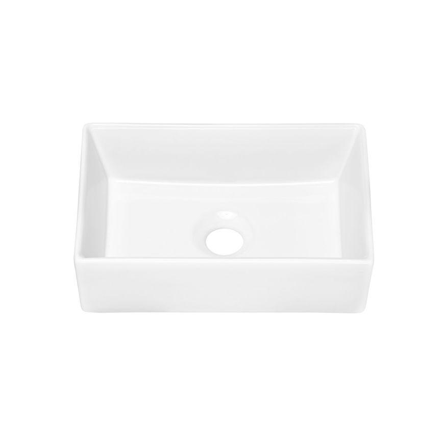 COMAD UN-GAJA35-SW 78570A(35) - Kraanikauss töötasapinnale GAJA 35x22 cm keeramika/läikiv valge