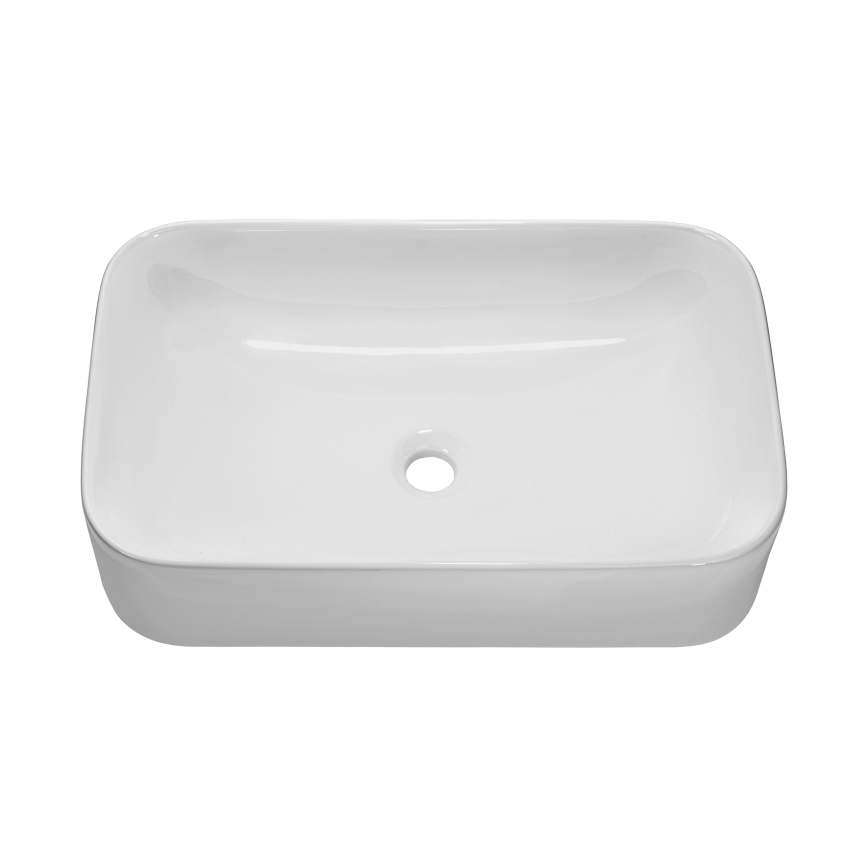 COMAD UN-KATI60-SW 7857B(60) - Kraanikauss töötasapinnale KATI 61x38 cm keeramika/läikiv valge