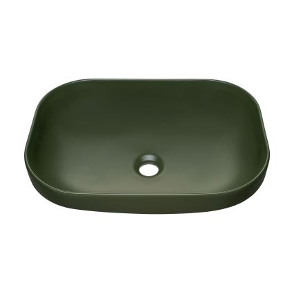 COMAD UN-NELI-MFG - NELI 50,4x35,2 cm valamuplaud plaatidele, keraamika/matt roheline
