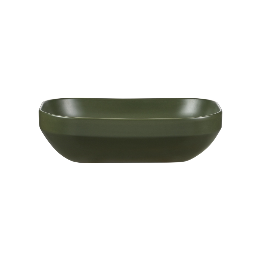 COMAD UN-NELI-MFG - NELI 50,4x35,2 cm valamuplaud plaatidele, keraamika/matt roheline