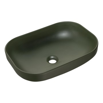 COMAD UN-NELI-MFG - NELI 50,4x35,2 cm valamuplaud plaatidele, keraamika/matt roheline