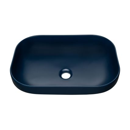 COMAD UN-NELI-MNB - NELI 50,4x35,2 cm lauaplaadi valamu, keraamika/matt meresinine