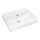 COMAD UN-RITA-GW-50 - RITA 50x40 cm valamuplaadi kraanikauss, keraamika/läikiv valge
