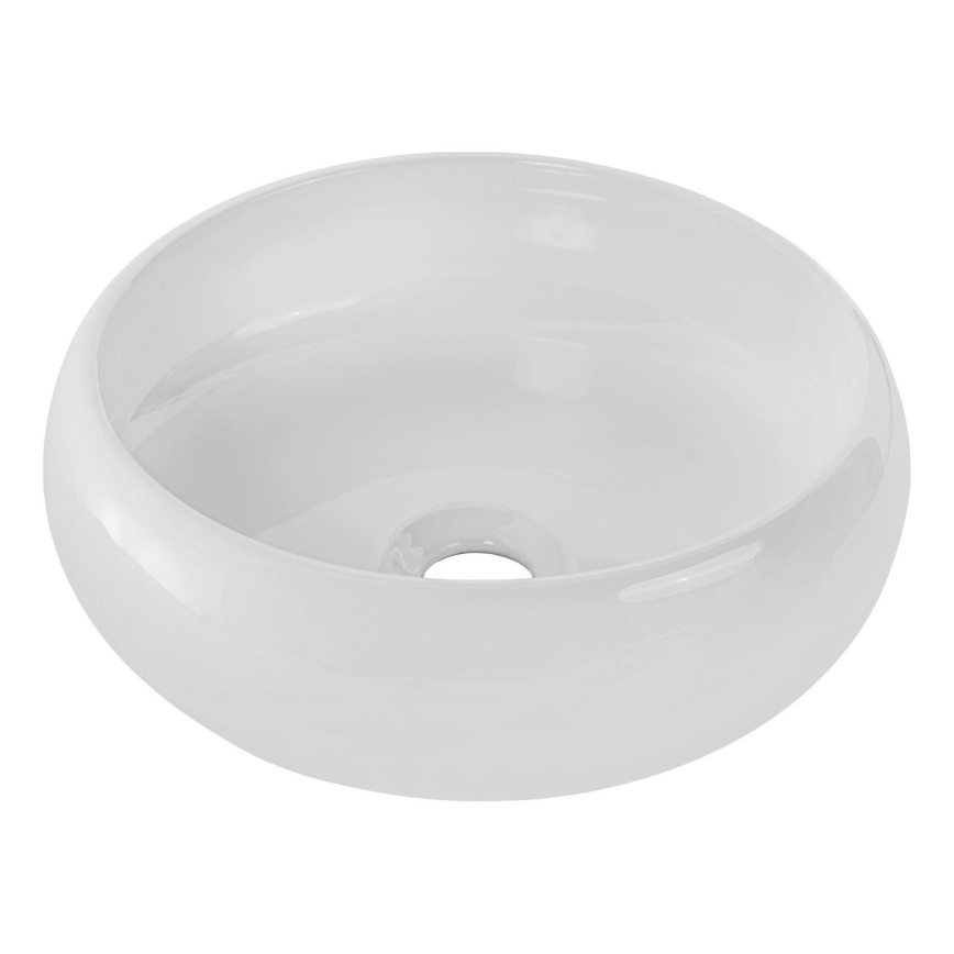 COMAD UN-WIKI-SW - Kraanikauss töötasapinnale WIKI d. 36 cm keeramika/läikiv valge