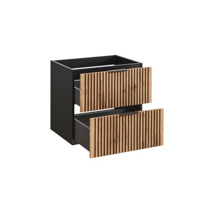 COMAD XILO BLACK WOTAN 82-80-D-2S-Valamualune vannitoakapp XILO must/tamm