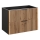 COMAD XILO BLACK WOTAN 82-80-D-2S - Valamukapp XILO 57x80,2 cm must/Wotan-tamm