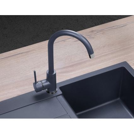 Concept BDG3334DG - Valamusegisti 33,5 cm graniit/tumehall