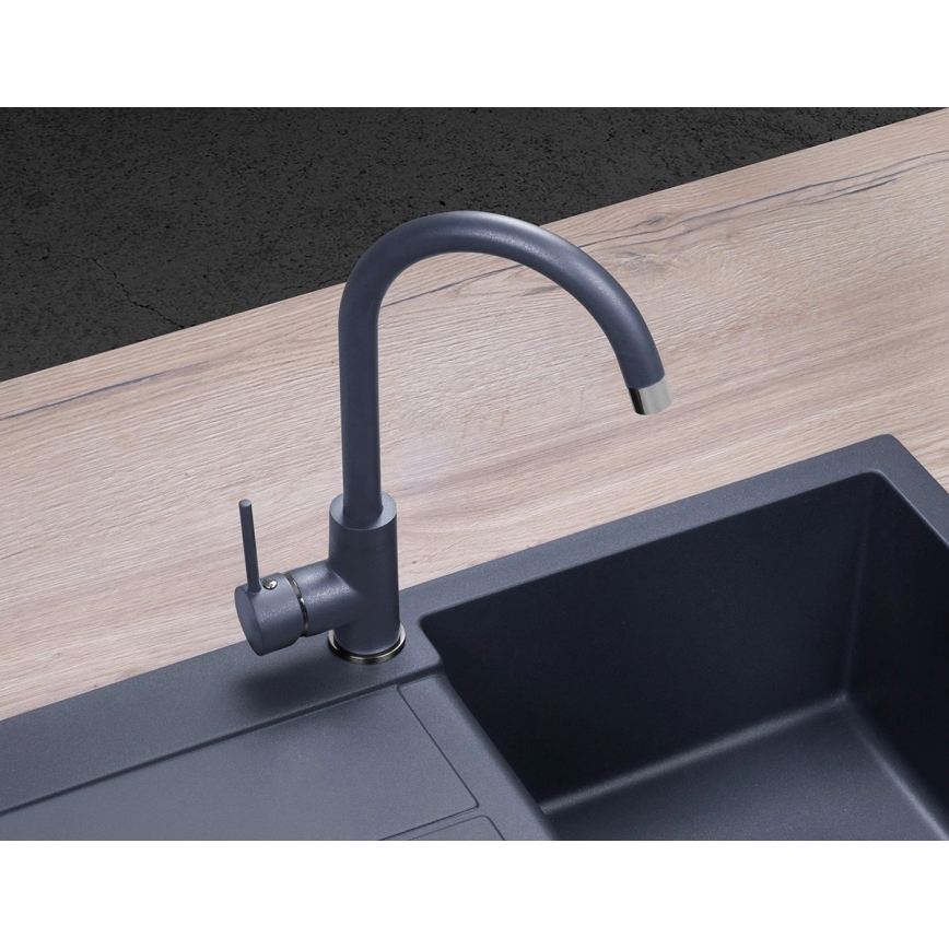 Concept BDG3334DG - Valamusegisti 33,5 cm graniit/tumehall