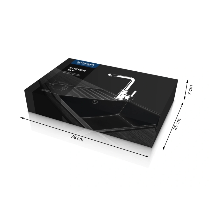 Concept BDG4327BE - Valamukraan 27,3 cm, graniit/beež