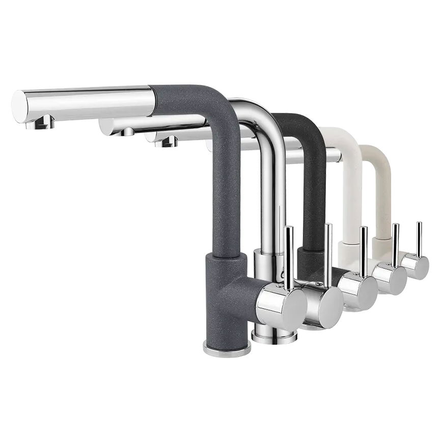 Concept BDG4527DG - Köögisegisti väljatõmmatava dušiga, 26,9 cm, graniit/tumehall