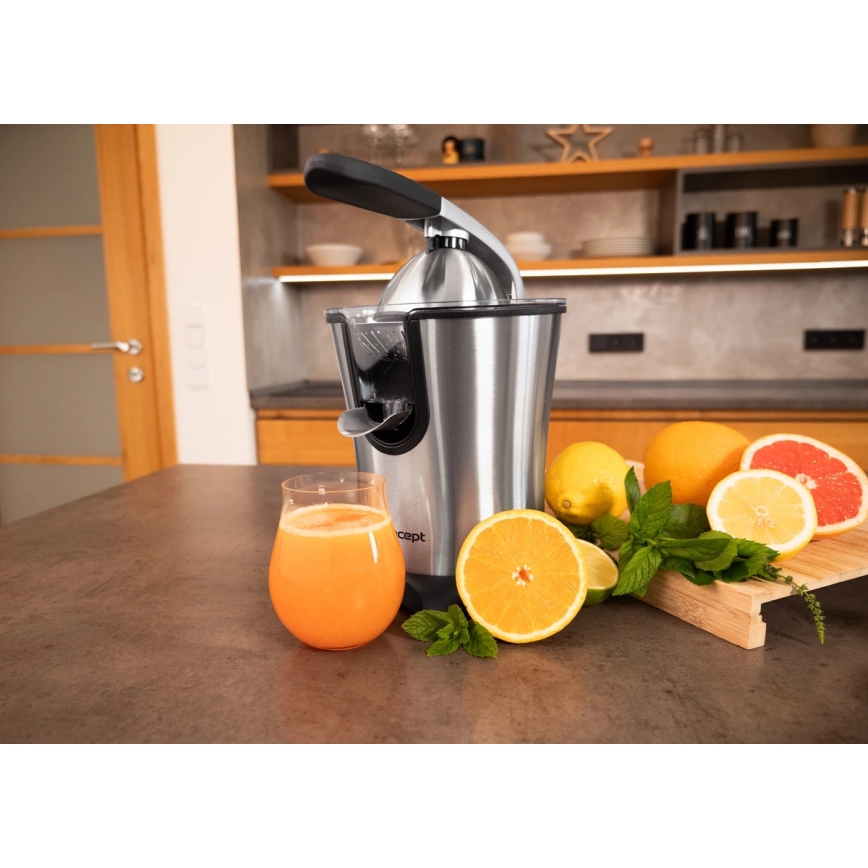 Concept CE3520 - Hoovpress tsitrustele, 0,75 l, 160W/230V, roostevabast terasest