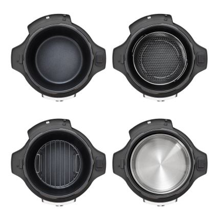 Concept CK8000 - mitmefunktsiooniline elektriline rõhukeetja ja õhufritüür 5,6 l, 11-ühes, 1500W/230V, must