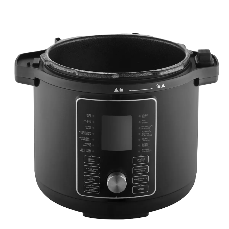 Concept CK8000 - mitmefunktsiooniline elektriline rõhukeetja ja õhufritüür 5,6 l, 11-ühes, 1500W/230V, must