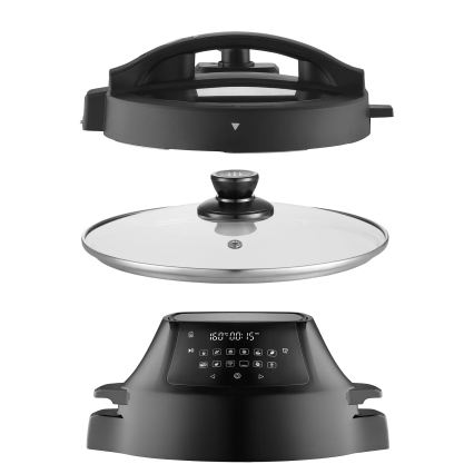 Concept CK8000 - mitmefunktsiooniline elektriline rõhukeetja ja õhufritüür 5,6 l, 11-ühes, 1500W/230V, must