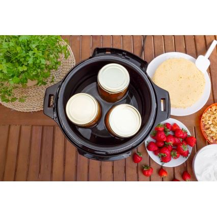 Concept CK8001 - Mitmefunktsiooniline elektriline rõhupott 5,6 l 1000W/230V Wi-Fi roostevaba teras