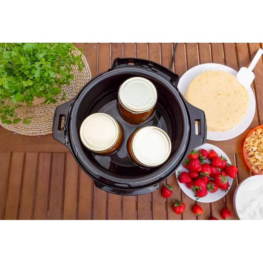 Concept CK8001 - Mitmefunktsiooniline elektriline rõhupott 5,6 l 1000W/230V Wi-Fi roostevaba teras