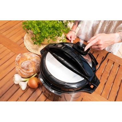 Concept CK8001 - Mitmefunktsiooniline elektriline rõhupott 5,6 l 1000W/230V Wi-Fi roostevaba teras