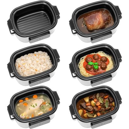 Concept CK9000 - Multifunktsionaalne elektripott 6 l 10-ühes 1250W/230V roostevaba teras