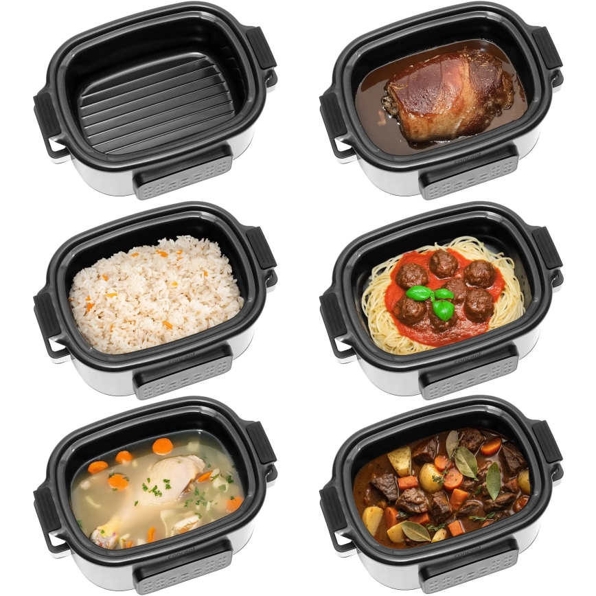 Concept CK9000 - Multifunktsionaalne elektripott 6 l 10-ühes 1250W/230V roostevaba teras