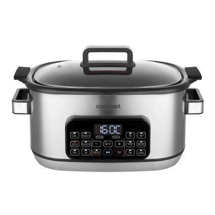 Concept CK9000 - Multifunktsionaalne elektripott 6 l 10-ühes 1250W/230V roostevaba teras
