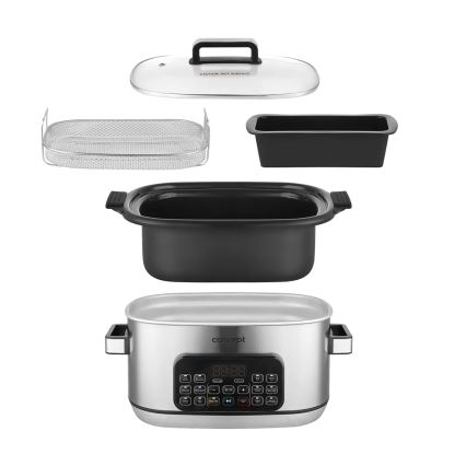 Concept CK9000 - Multifunktsionaalne elektripott 6 l 10-ühes 1250W/230V roostevaba teras