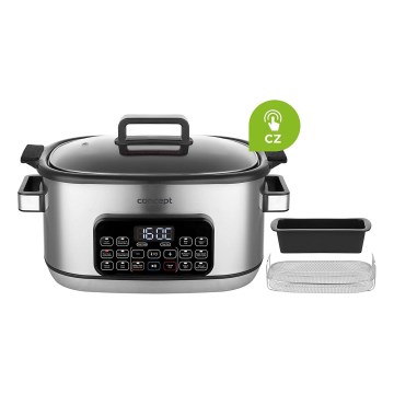 Concept CK9000 - Multifunktsionaalne elektripott 6 l 10-ühes 1250W/230V roostevaba teras