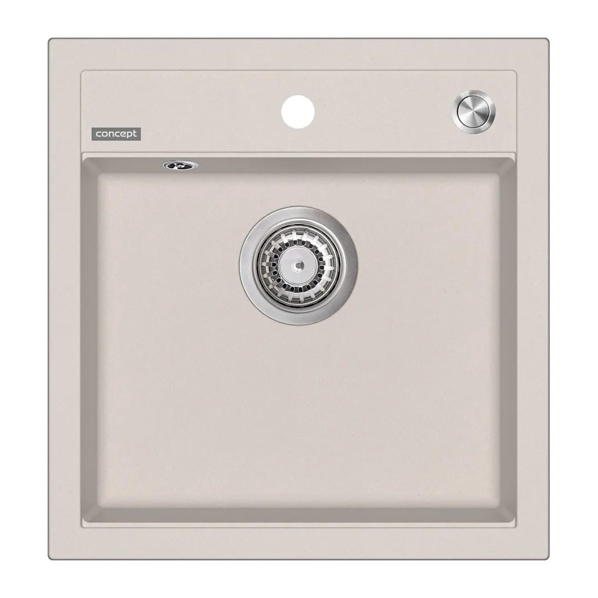 Concept DG00C50BE - CUBIS köögivalamu 49x51 cm graniit/beež