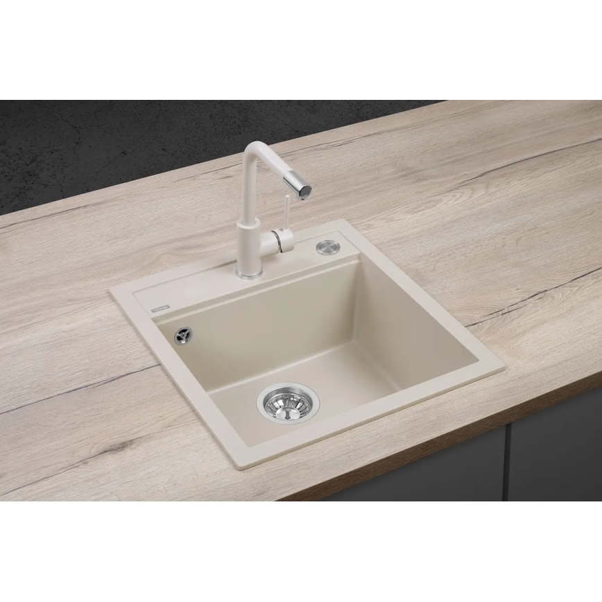 Concept DG00C50BE - CUBIS köögivalamu 49x51 cm graniit/beež