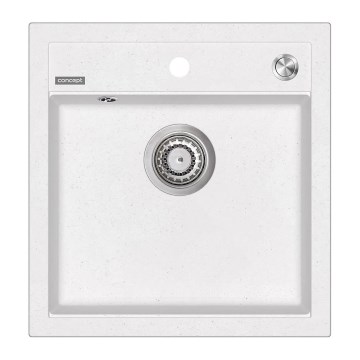 Concept DG00C50WH - Köögivalamu CUBIS 49x51 cm graniit/valge