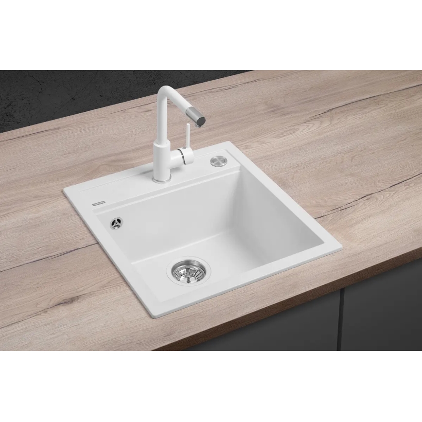 Concept DG00C50WH - Köögivalamu CUBIS 49x51 cm graniit/valge