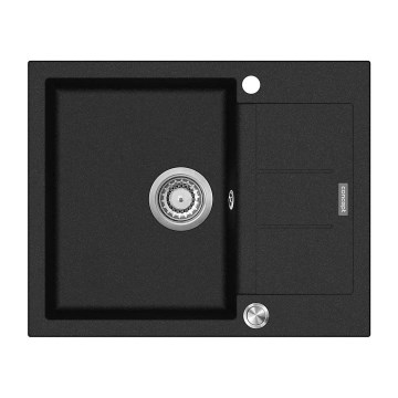 Concept DG05C45BC - Köögivalamu CUBIS 50x62 cm graniit/must