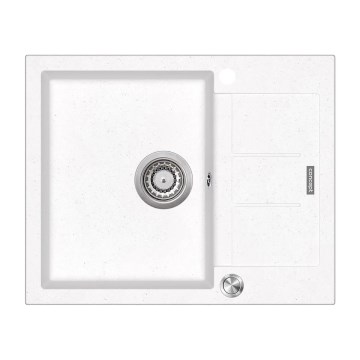 Concept DG05C45WH - Köögivalamu CUBIS 50x62 cm graniit/valge