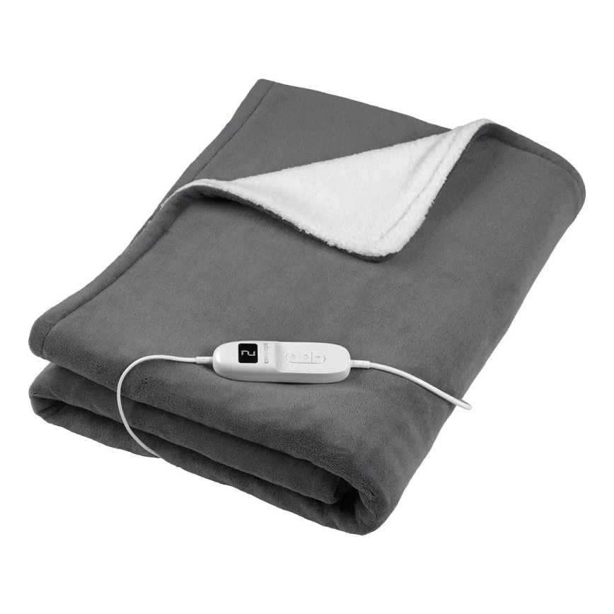 Concept DV7420 - Elektriline soojendustekk 160W/230V 180x130 cm hall/valge
