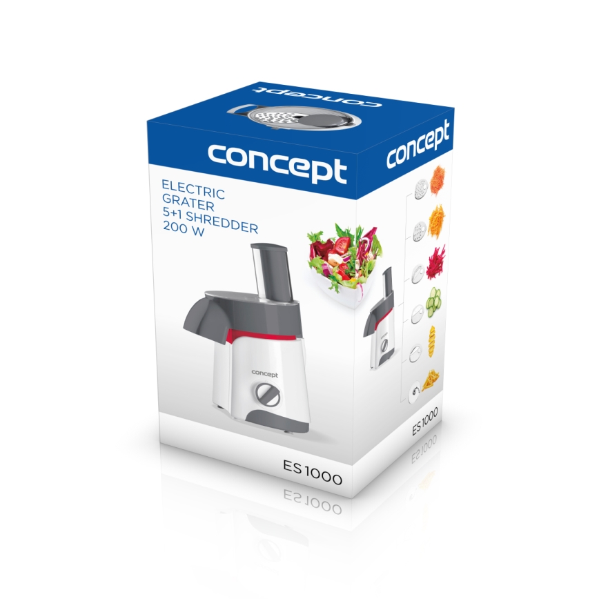 Concept ES1000 - Elektririiv 200W/230V valge/hall
