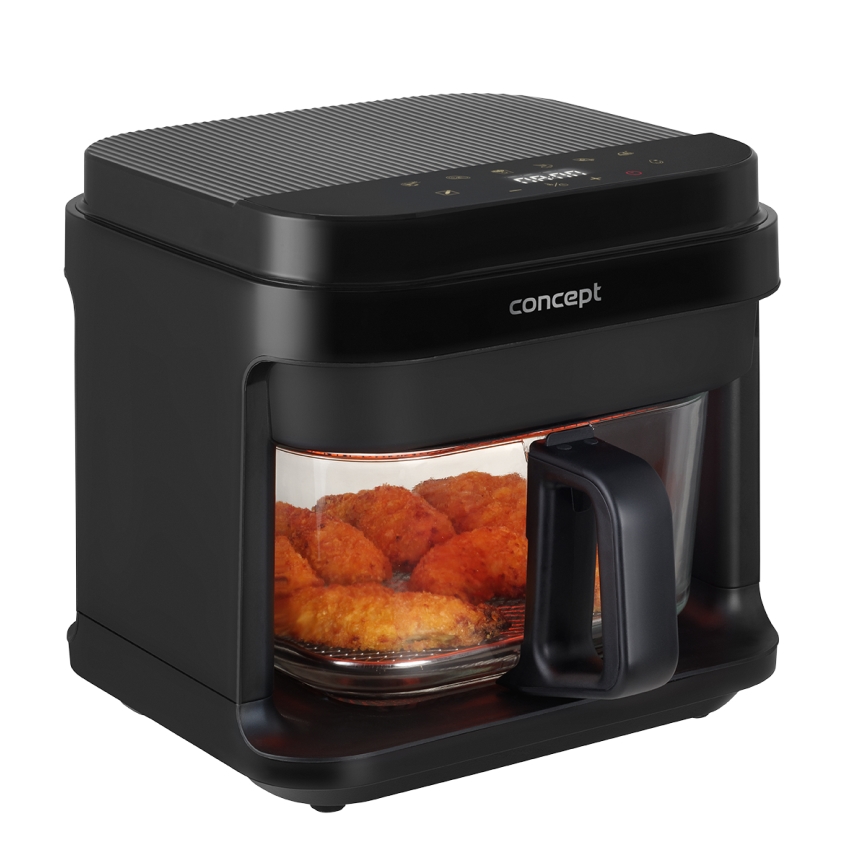 Concept FR5500 - Kuumaõhufritüür GLASS & FAST 5,5 l 1200W/230V must