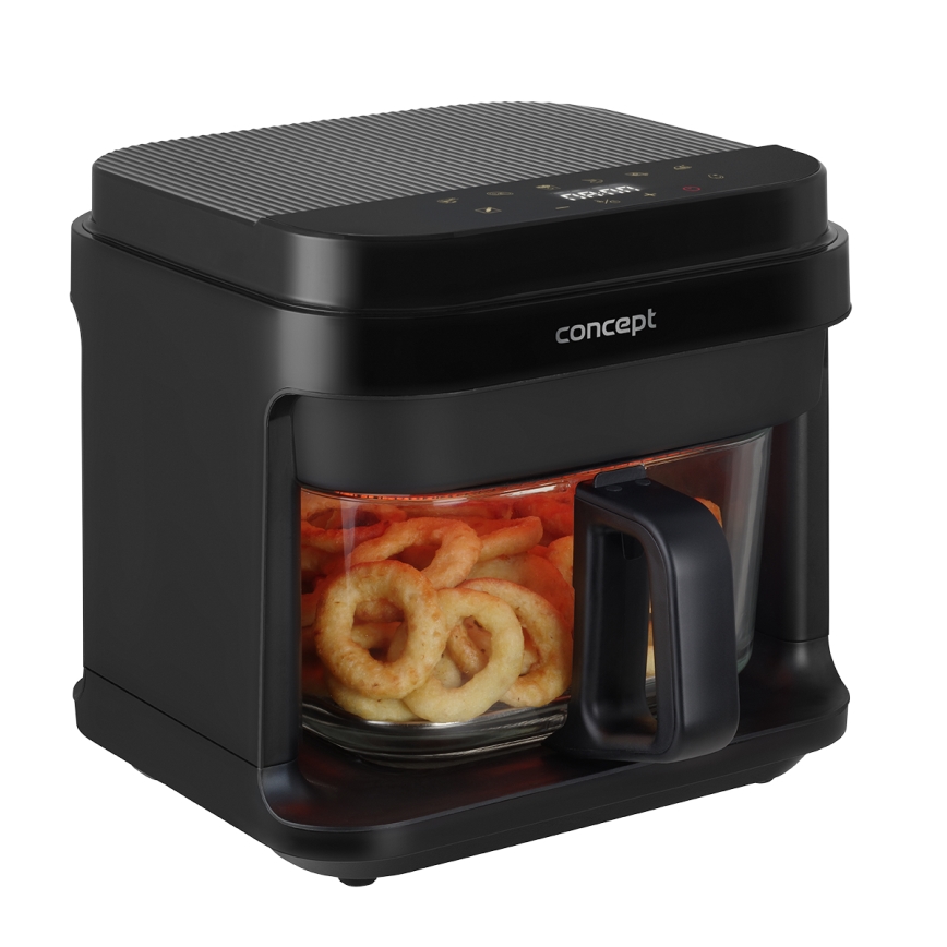 Concept FR5500 - Kuumaõhufritüür GLASS & FAST 5,5 l 1200W/230V must