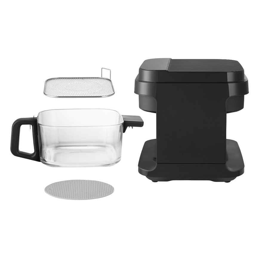 Concept FR5500 - Kuumaõhufritüür GLASS & FAST 5,5 l 1200W/230V must