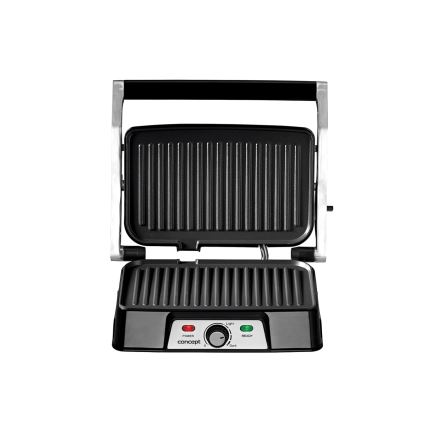Concept ge2005 - Kontaktgrill 1500W/230V roostevaba/must