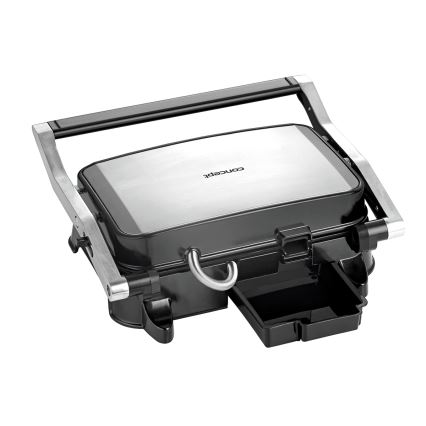 Concept ge2005 - Kontaktgrill 1500W/230V roostevaba/must