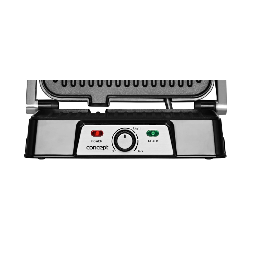 Concept ge2005 - Kontaktgrill 1500W/230V roostevaba/must