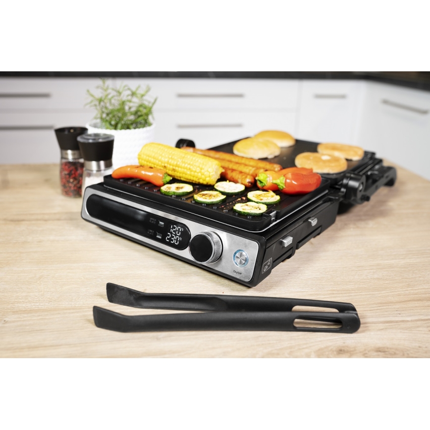Concept ge3500 - Kontaktgrill temperatuurianduriga 2000W/230V must