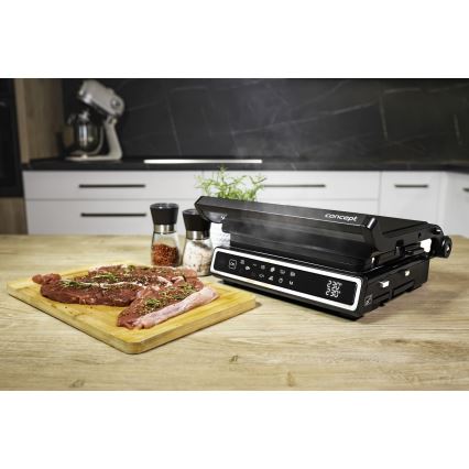 Concept ge3550 - Kontaktgrill temperatuurianduriga 2000W/230V must