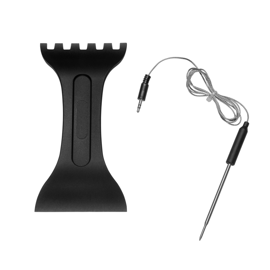 Concept ge3600 - Kontaktgrill temperatuurimõõdikuga GLASS 2000W/230V must