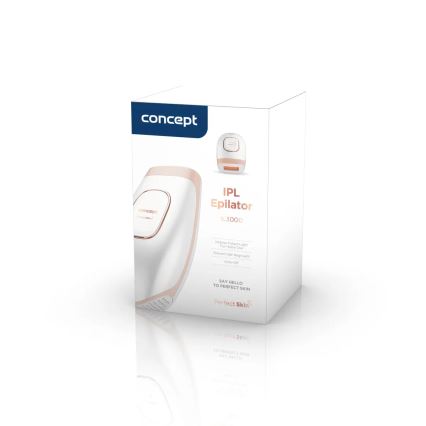 Concept IL3000 - IPL-epilaator PERFECT SKIN 36W/230V valge/roosakuld